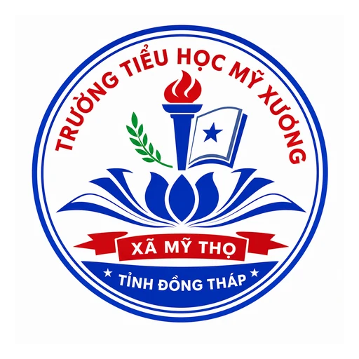 Logo Trường Tiểu học Mỹ Xương